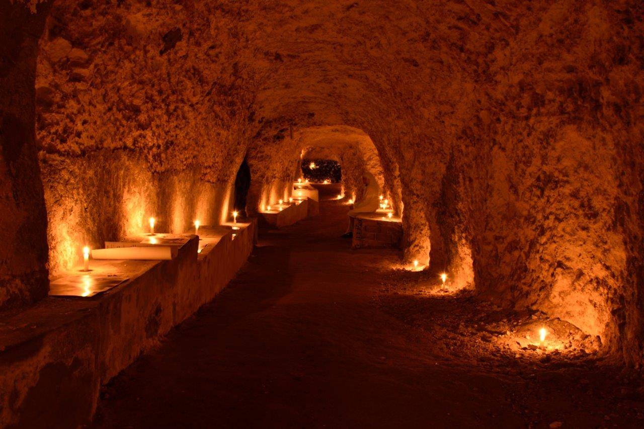 Underground galleries and shelters in Cagliari